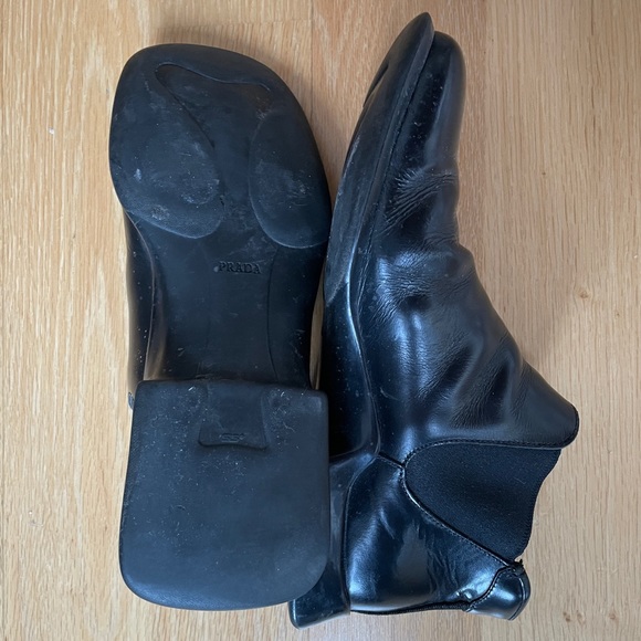 Prada dress shoe/boots - black - Picture 4 of 6